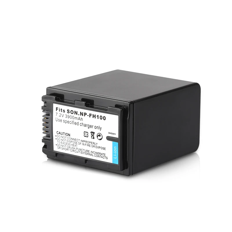 Dinto 3900 мА/ч NP FH100 NPFH100 Перезаряжаемые цифровой Камера Батарея для Sony DCR SR42E SR12E FH70 FH60