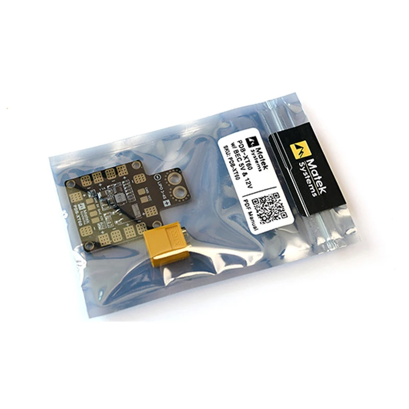 

MATEK Mini Power Hub PDB XT60 Power Distribution Board PDB-XT60 with BEC 5V/12V for FPV Drone Quadcopter for rc Dron kit