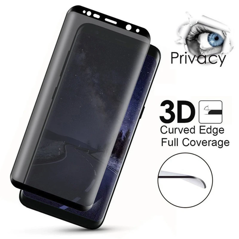 Закаленное Полноразмерное защитное стекло 3D для экрана Samsung Galaxy S8 S9 S10 Note 8 9 10 Plus Lite