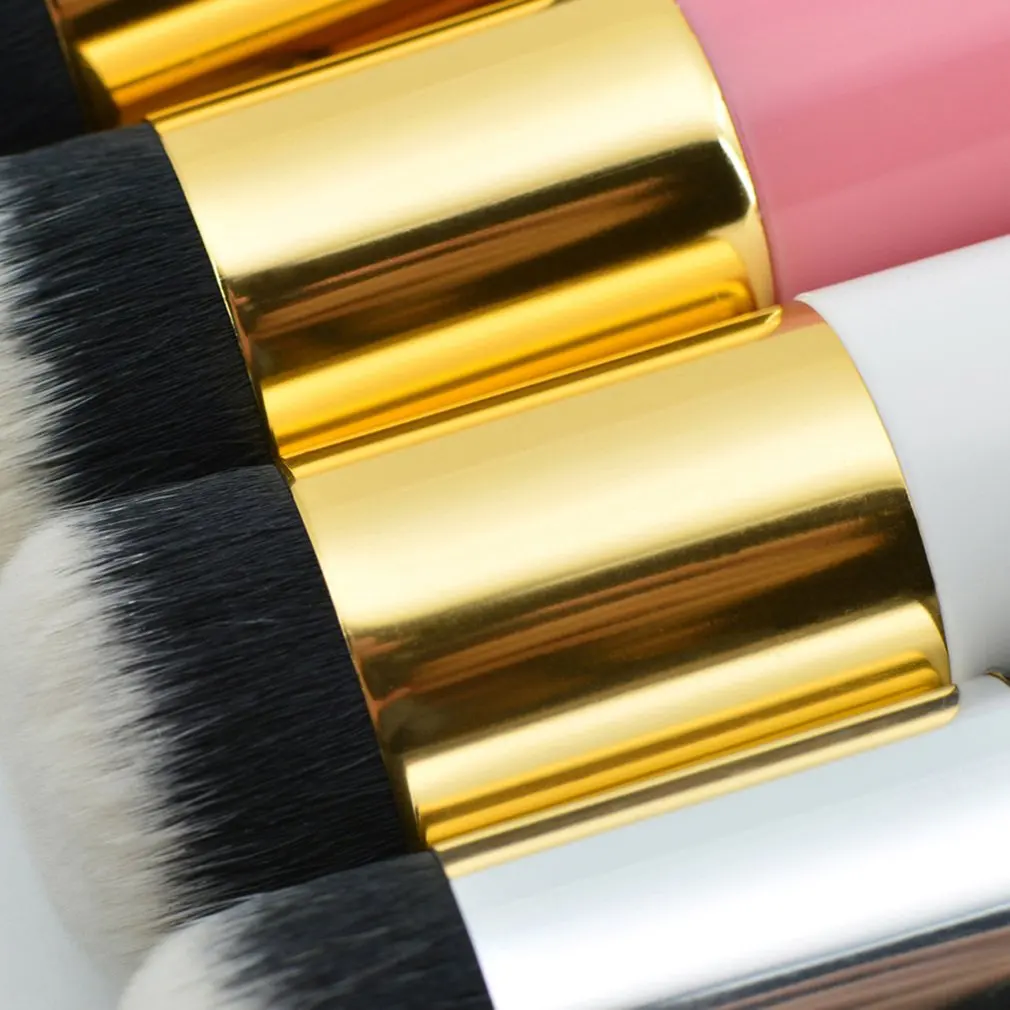 Портативная женская мягкая кисточка для макияжа нейлоновая основа волос пудра