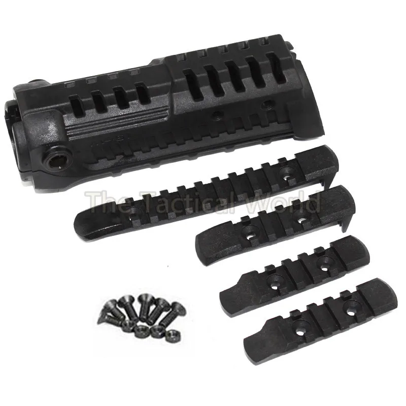 Hunting Airsoft Accessories 7'' CAA M4S1 Handguard Guardiamanos 3 Rail System M4/M16 Rifle Shooting Extra 20mm Rail Mount Rail