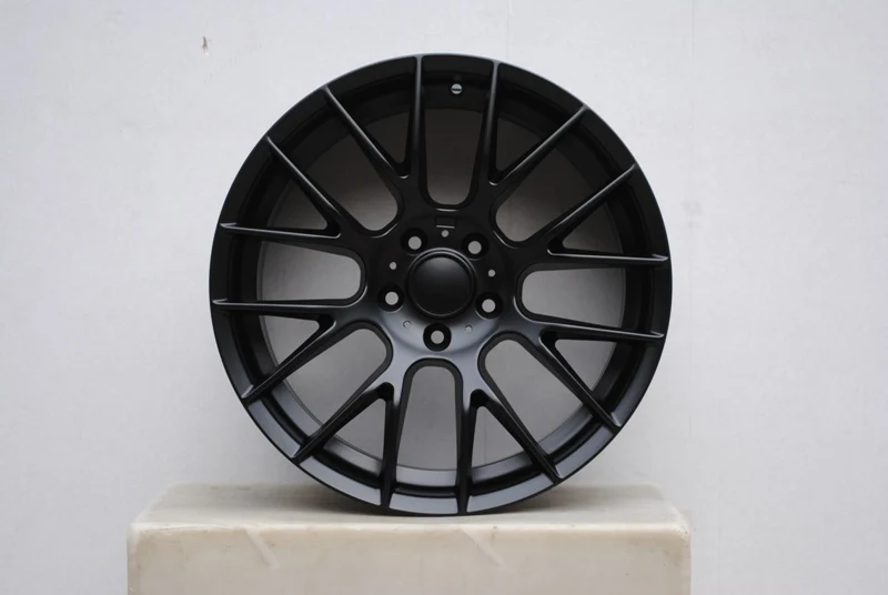 19 &quotсатин черный M3 GTS Стиль Диски колеса шахматный подходит BMW 5 серии 2011 + 528