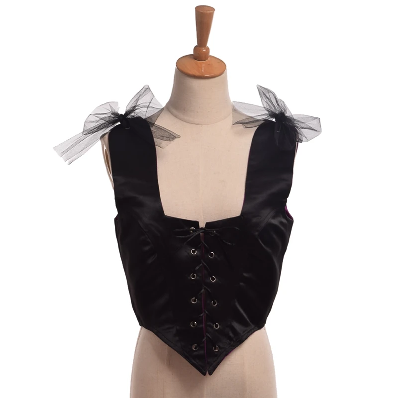 Средневековый корсет винтажный Женский пиратский Топ эпохи Возрождения