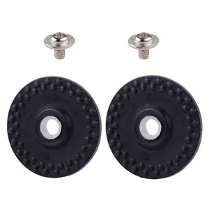 LETAOSK высокое качество 2 шт. резиновые колеса с воротниками и шурупы подходит для Brotherлетние Рид Вязание машина SK210 SK260