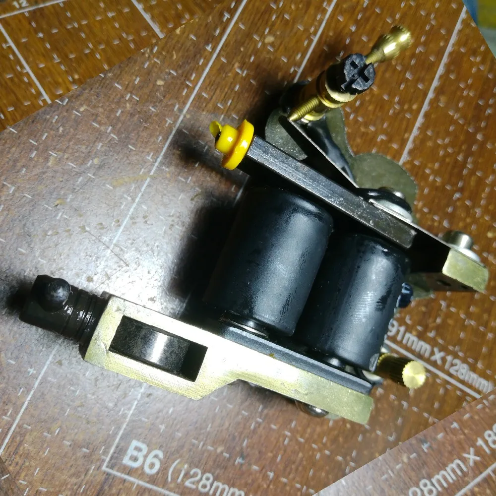 Free Shipping New Handmade TATTOO Machine Gun Shader 10 Wrap Coils For | Красота и здоровье