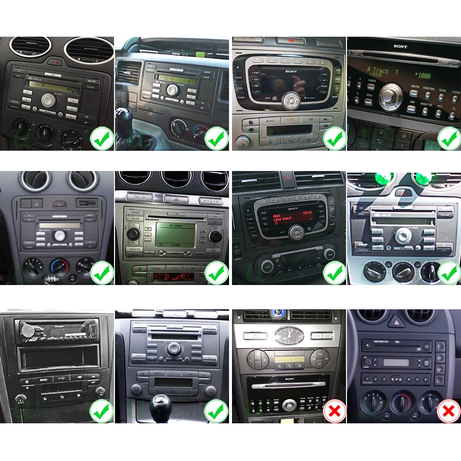 DSP ips Android 9,0 2 din автомобильный DVD для Ford Mondeo S-max Focus C-MAX Galaxy Fiesta Transit Fusion соединяет мультимедийный плеер
