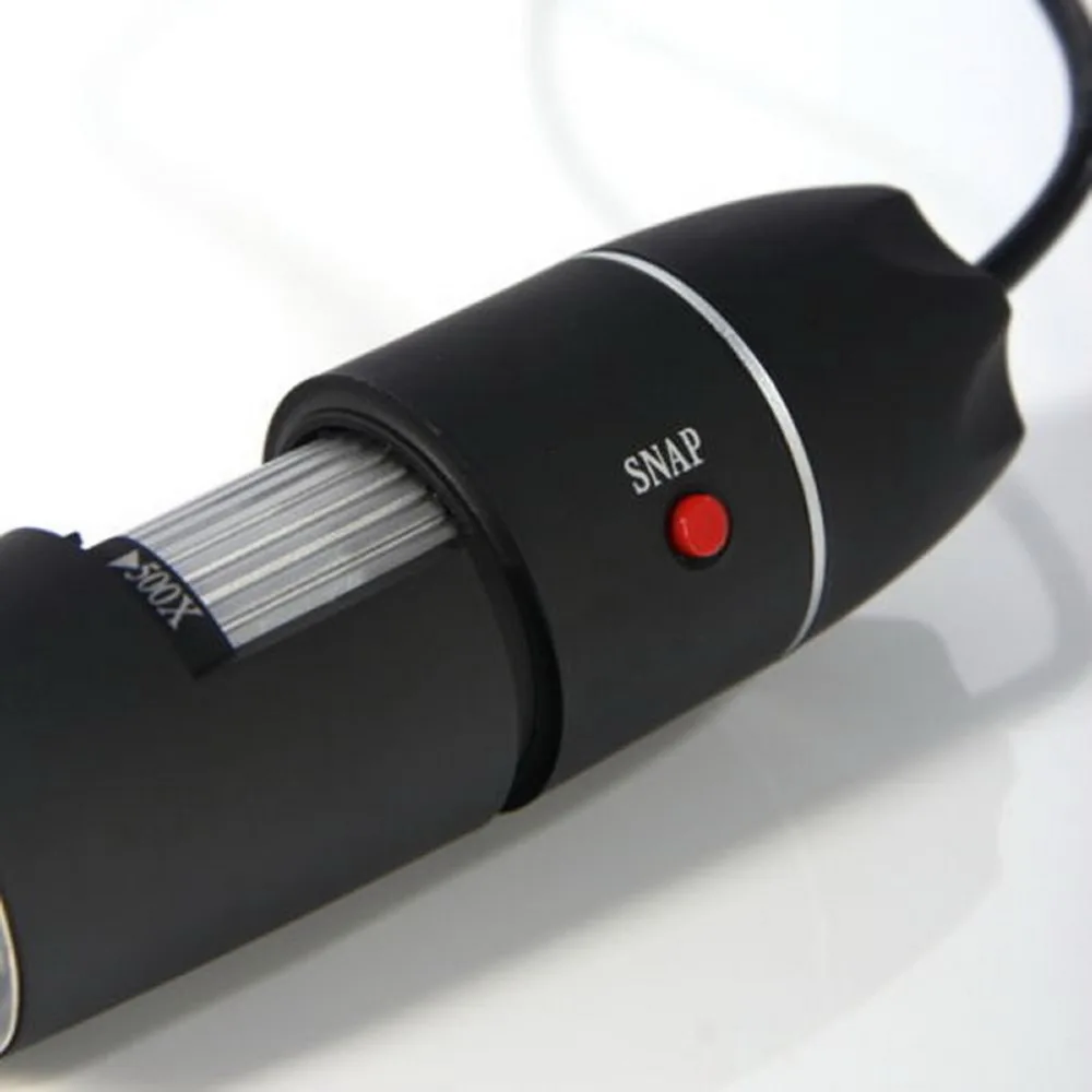 1 комплект USB 500X микроскоп Эндоскоп лупа Цифровая видеокамера Microscopio 8 LED