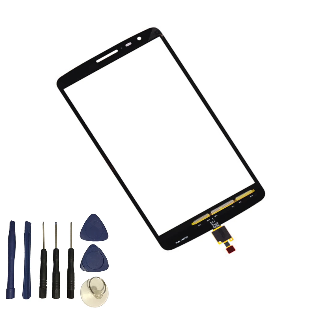 Для LG G3 Stylus D690 черный/белый/золотой сенсорный экран стекло дигитайзер сенсор