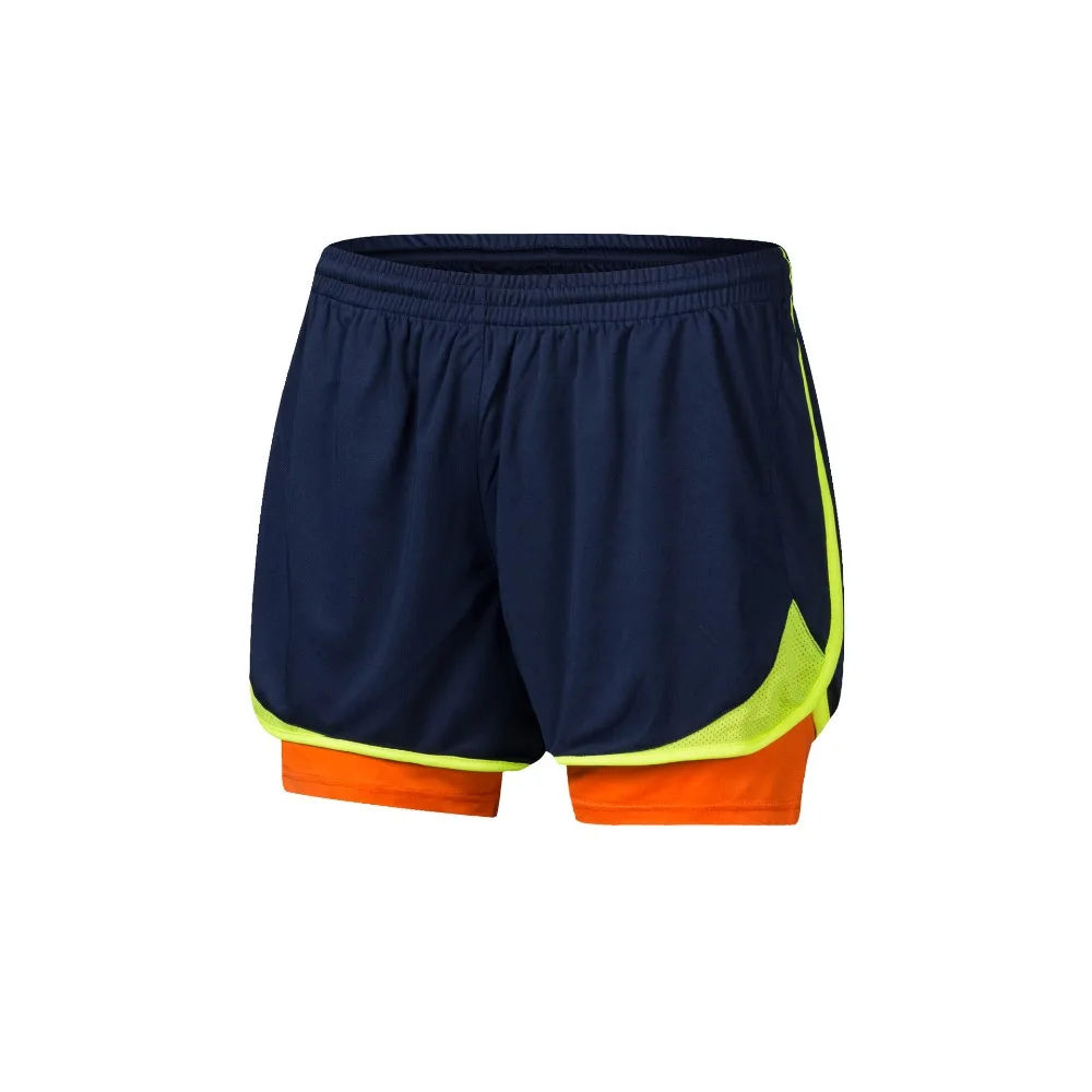 

New 2 in 1 Men Marathon Running Shorts Jogging Sports Shorts Training Shorts Sport Homme Pantalones Cortos Deportivos Hombre