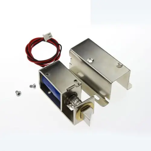 DC 12V шкаф электрический дверной замок в сборе защелки электромагнитный для