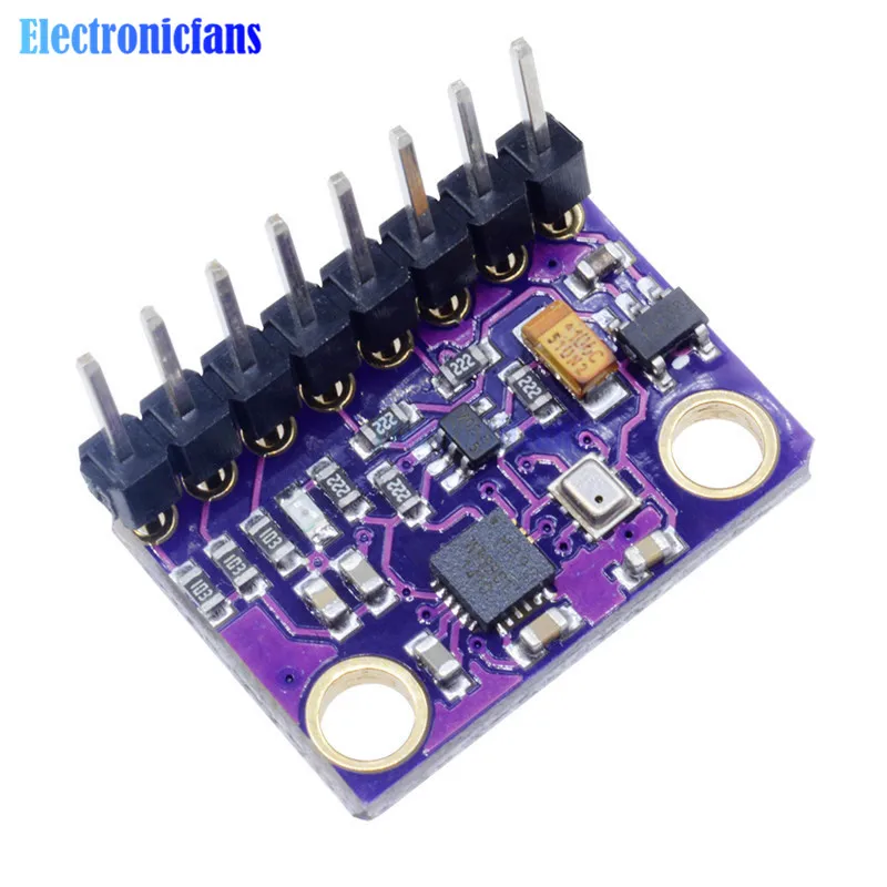 1 комплект SPI интерфейс межсоединений интегральных схем/I2C MPU-9250 MPU9250 BMP280 10DOF ускорение гироскоп-Компас 9-осевой девять вал Сенсор борту модуль GY-91 3-5V