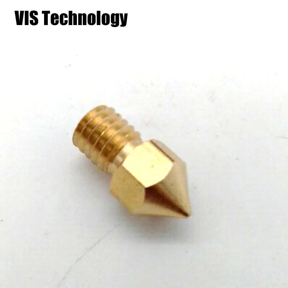 Новый дизайн! 5 шт./лот 3d принтер сопло MK8/V6 advoid leackage 0 4 мм для 1 75 нити V6 V5 Hotend MK8