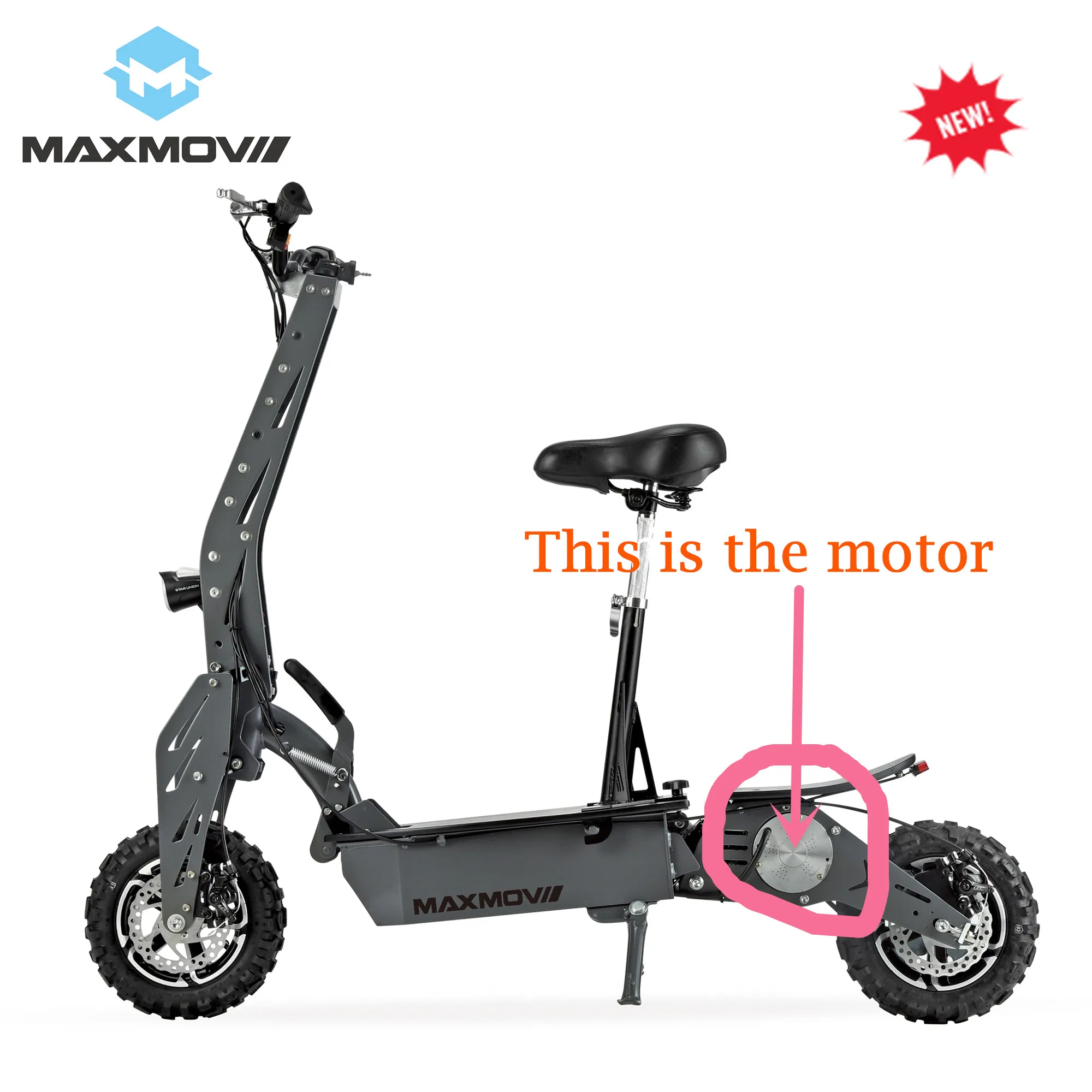 Китайский MAXMOV 1800 Вт BLDC мотор внедорожный мобильный скутер электрический с