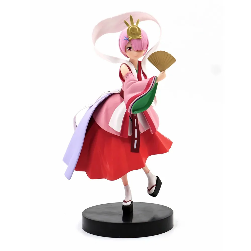 Re:Life в другом мире от Zero Ram фигурка Kaguya Hime Kawaii ПВХ детские игрушки модель виде