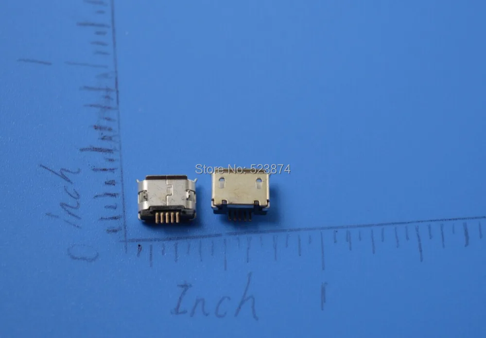 Бесплатная доставка оптовая продажа 50 шт./лот Стандартный micro 5pin usb разъем 5 9 длинный контактный типа B|connector