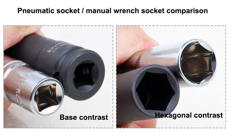 

20PCS/set 1/2" allen key Universal Lengthened Pneumatic Socket Head Metric Air Adopter Impact Socket Set Auto Repair Wrench Tool
