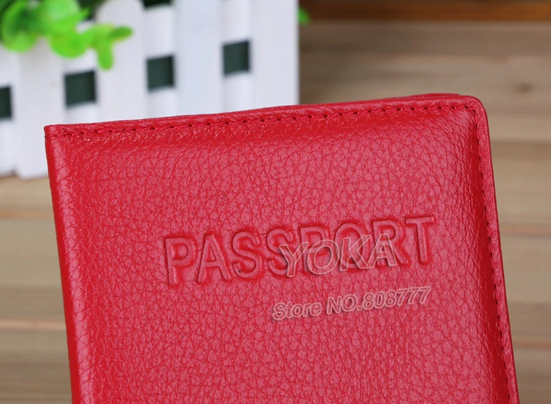 2016 НОВЫЙ Мужчины и Женщины Из Натуральной кожи паспорт мешок. мода реального