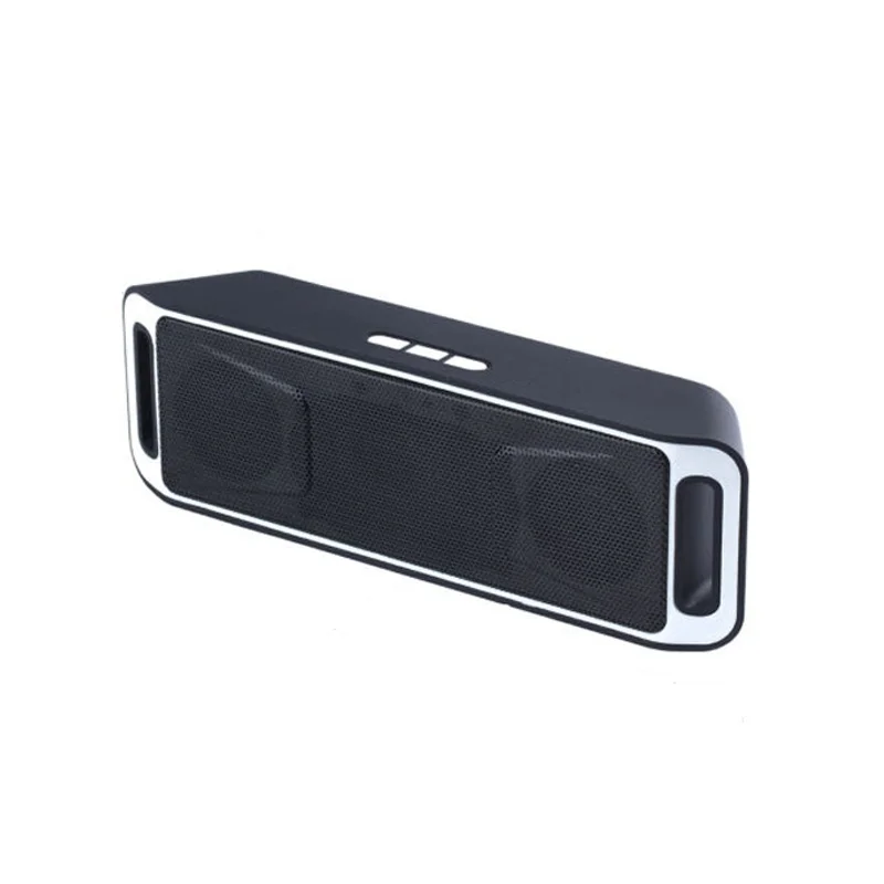 10 шт./лот SC208 Bluetooth 4 0 портативный беспроводной динамик TF USB FM-радио двойной