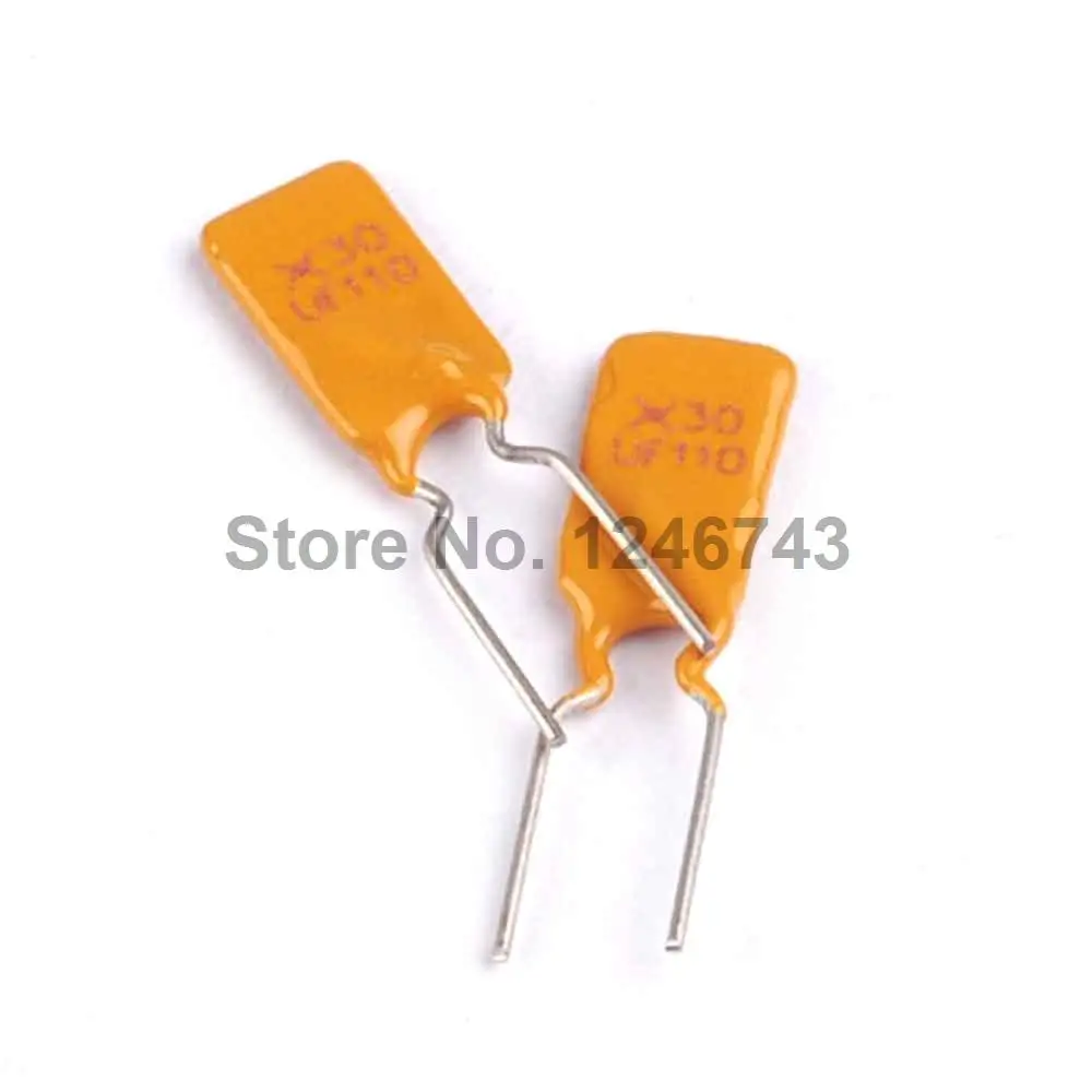 20 шт PPTC полипереключатель перестраиваемый Предохранитель Защита 30V 1.1A 1100MA |