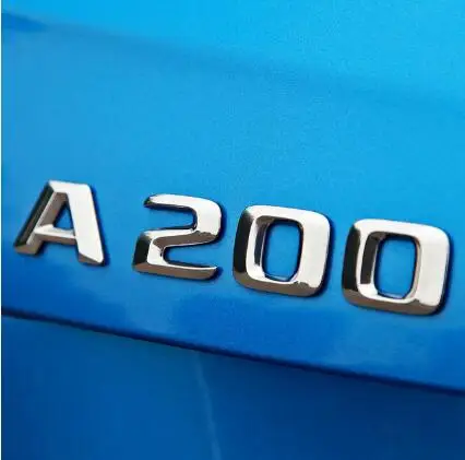1 шт. ABS 3D Новый A200 A250 A260 Сделай своими руками/2/0/5/6 кузова автомобиля багажник Знак