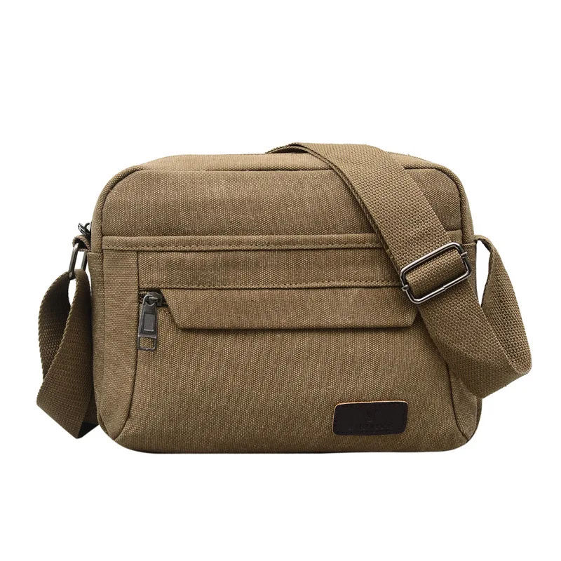 Vintage Messenger Bags Canvas Shoulder Bag Fashion Business Crossbody Bolsas Maleta Travel Handbag Sacoche Homme Marque Luxe |