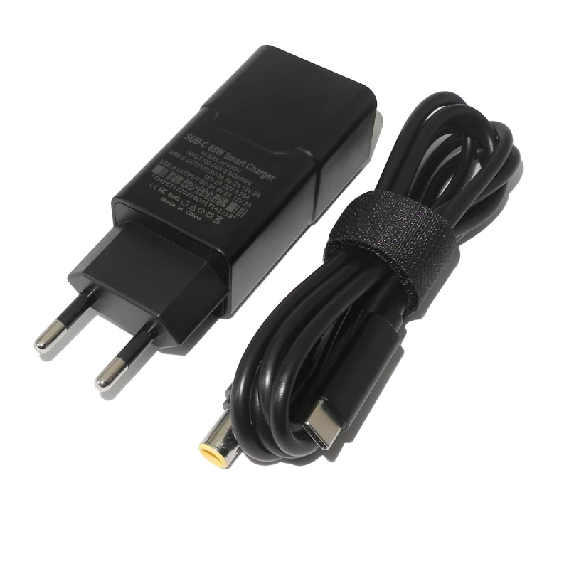 65 Вт usb type C зарядное устройство адаптер 5 в USB зарядное устройство 20 в 3.25A Ноутбук Ac адаптер питания для lenovo E420 E430 T61 T60p Z60T T60 T420