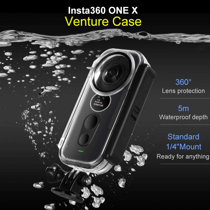 Чехол Insta360 ONE X Venture чехол водонепроницаемый корпус для дайвинга/для One аксессуары