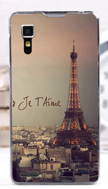 Чехол для Lenovo A706 милый мультяшный чехол с изображением башни цветка животных