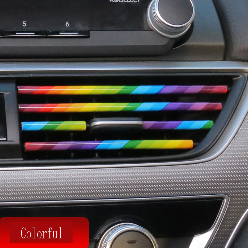 10 шт. декоративная полоса для выпускного отверстия автомобиля Peugeot 206 307 407 308 208 3008