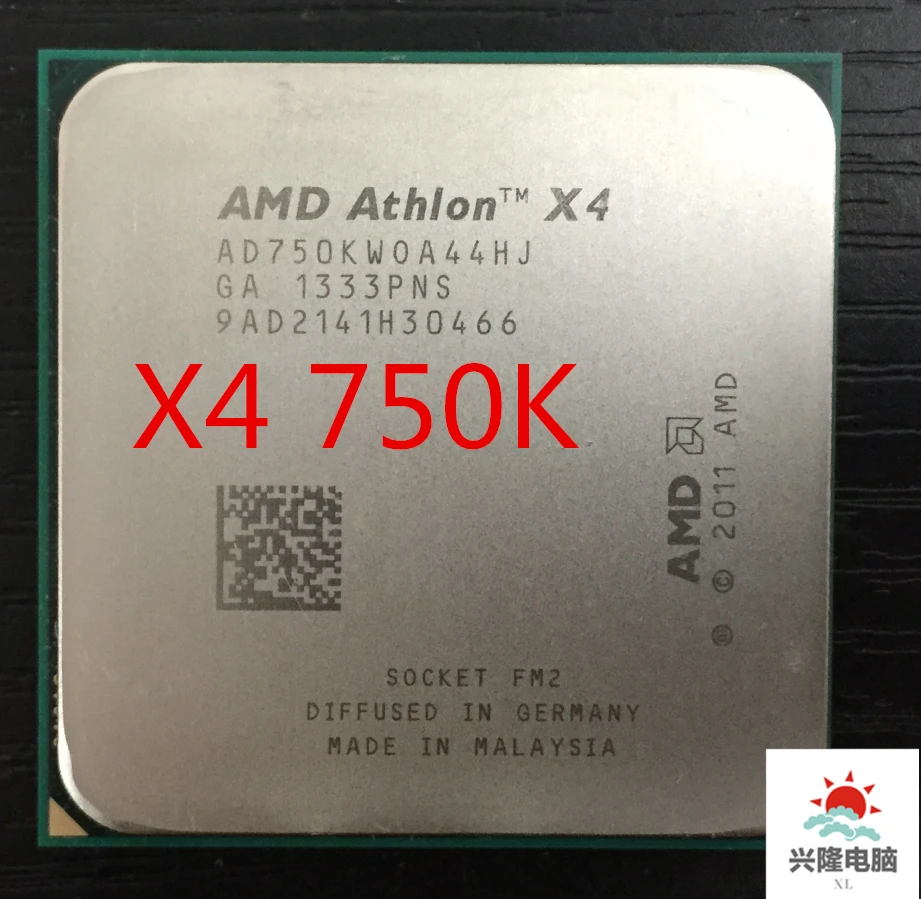 Для AMD Athlon II X4 750K (3 4 ГГц/4 Мб/4 ядра/разъем FM2/904 pin)AD750KWOA44HJ четырехъядерный процессор