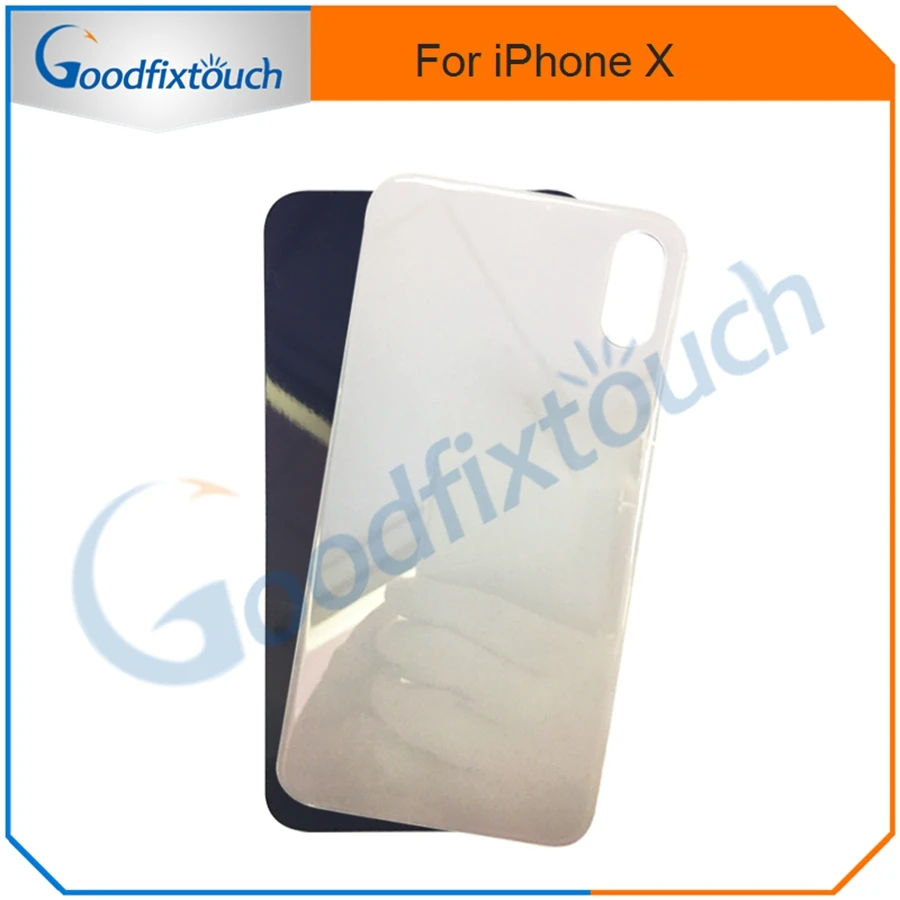 Для iPhone X задняя крышка батареи стекло Корпус чехол + клей стикер Ремонт Замена