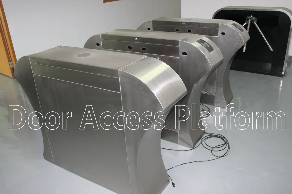 3 шт. высококачественных плоских барьерных ворот вращающиеся турникеты