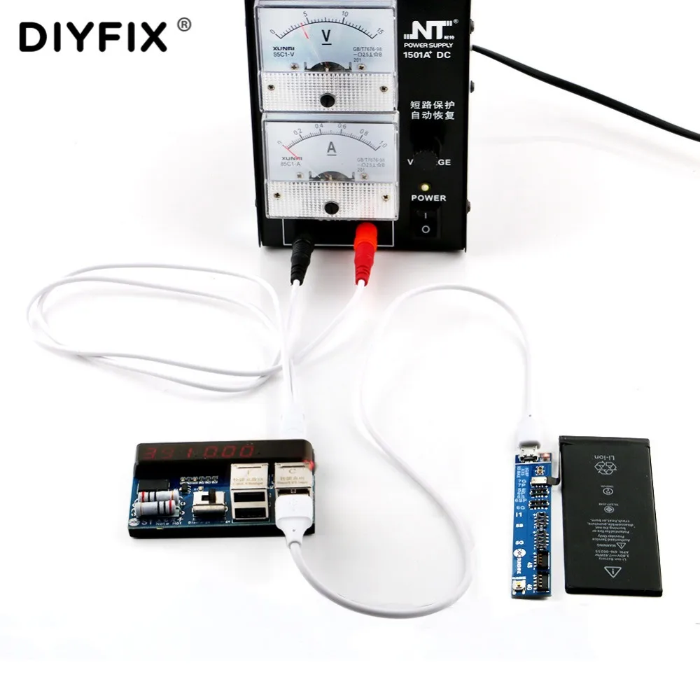 DIYFIX Универсальный телефон батарея Быстрая зарядка и активация доска для iPhone samsung для Китай смартфон Ремонт набор инструментов