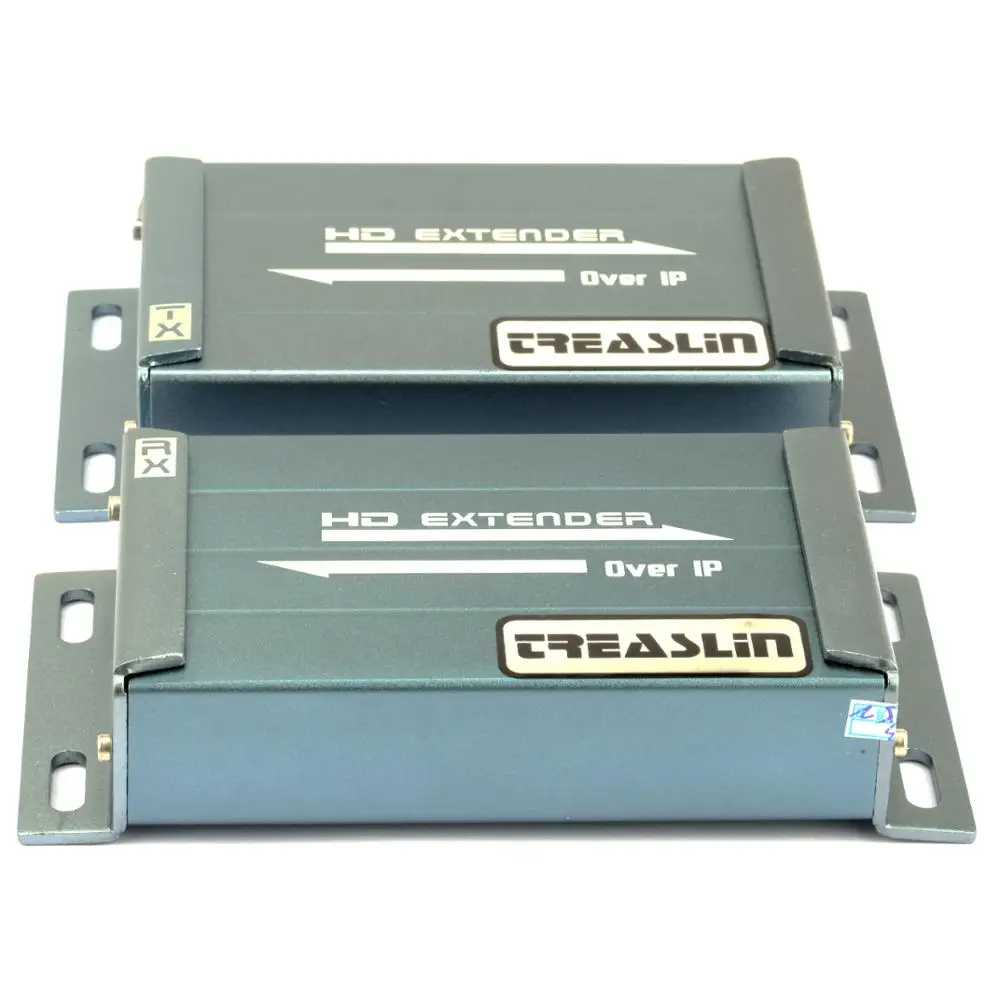 TreasLin 1080P 60Hz HDMI over IP Extender Transmitter and Receiver TCP/IP Up to 393FT for TV STB Support IR Control | Электроника