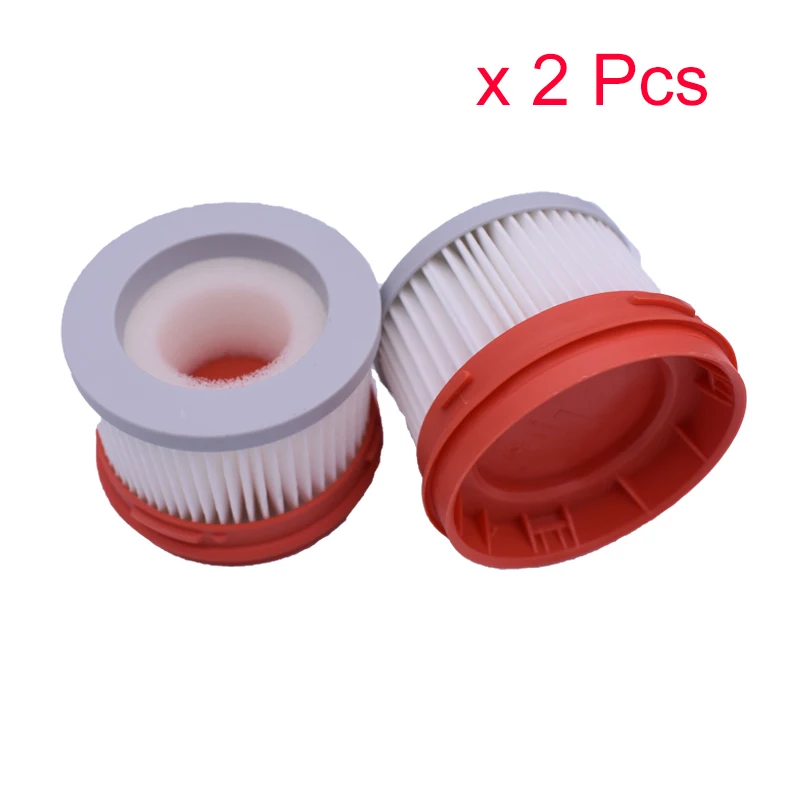 2pcs Hepa фильтр Замена для Xiaomi Dreame V9 ручной беспроводной пылесос чистящий фильтр основной рулон щетки Запчасти Аксессуары - Цвет: 2pcs