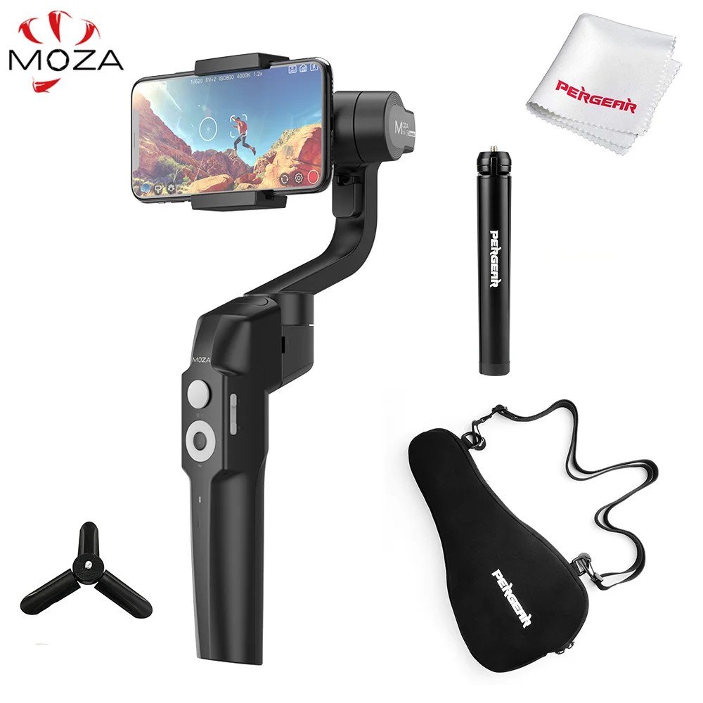 Mini S with Kit Moza Mini-S Mini S складной карманный Дрон-Размер затрудняетесь в выборе правильного размера? 3-осевой ручной шарнирный стабилизатор для камеры для iPhone XS Max GoPro VS мини-Mi гладкой 4 Vimble 2 - Цвет: Mini S with Kit