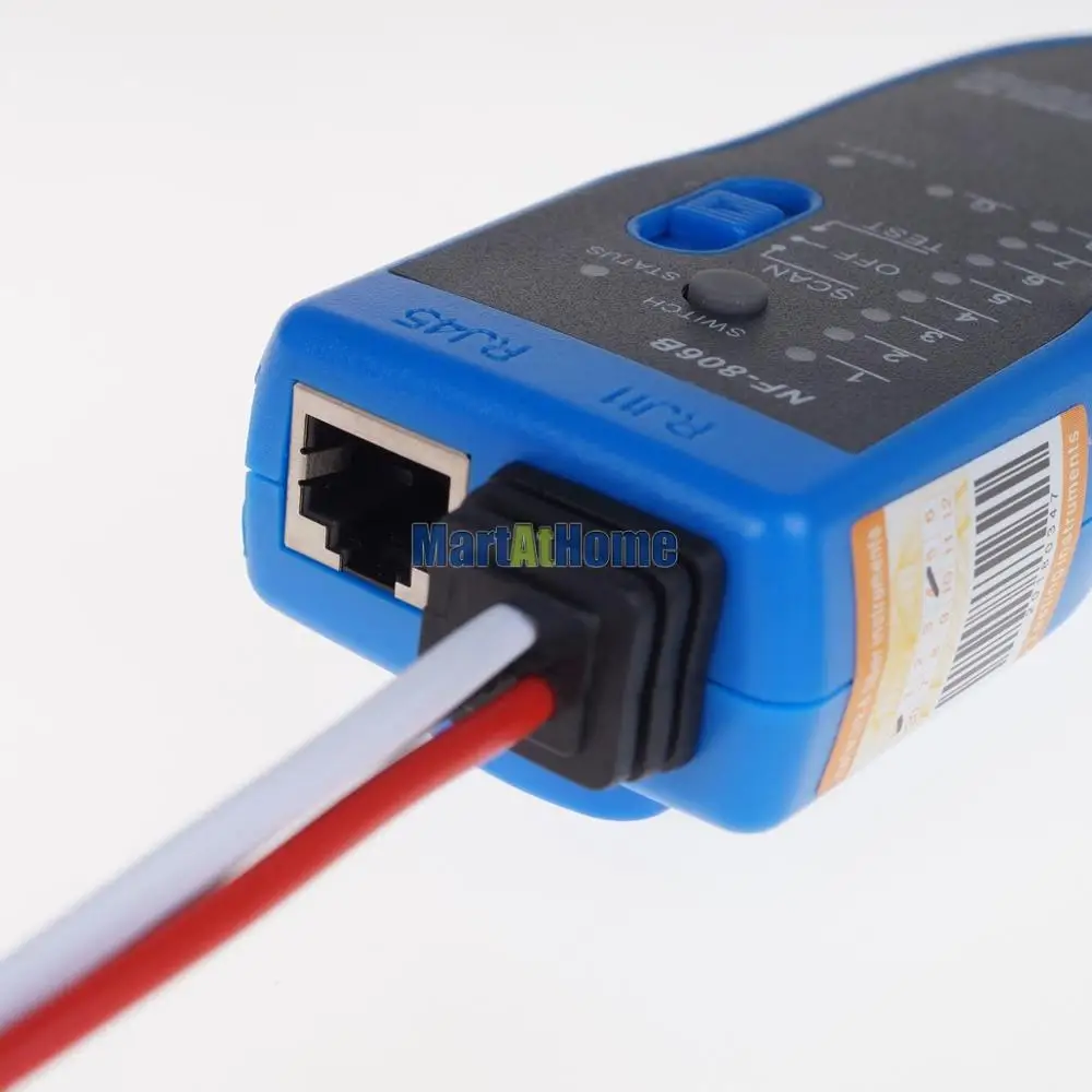 Новый RJ45 проводной трекер Finder Tone Probe Kit 3 км для телефонного провода сетевого