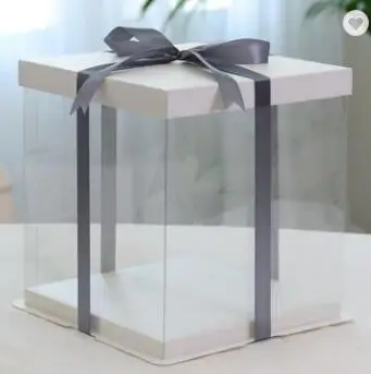 

cake box with custom logo Chocolate paper box cake box