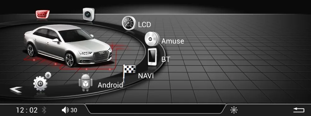 Мультимедийный проигрыватель MERRWAY 2016-2017 8 ''для Audi A6 /A6L/A7/ S6/S7 DVD-плеер с