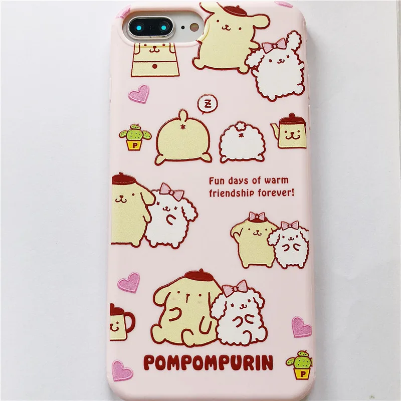 Чехол для телефона с мультяшной иллюстрацией iphone 6 S чехол X 7 8 Plus парные Чехлы