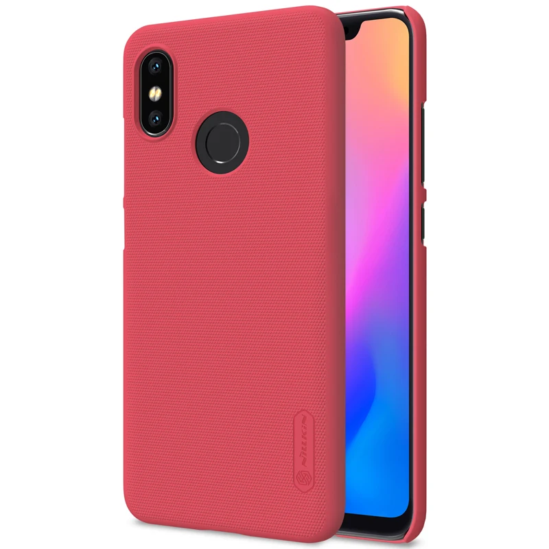 6 21 ''xiaomi mi8 Чехол Оригинальный NILLKIN матовый PC Жесткий чехол на заднюю панель