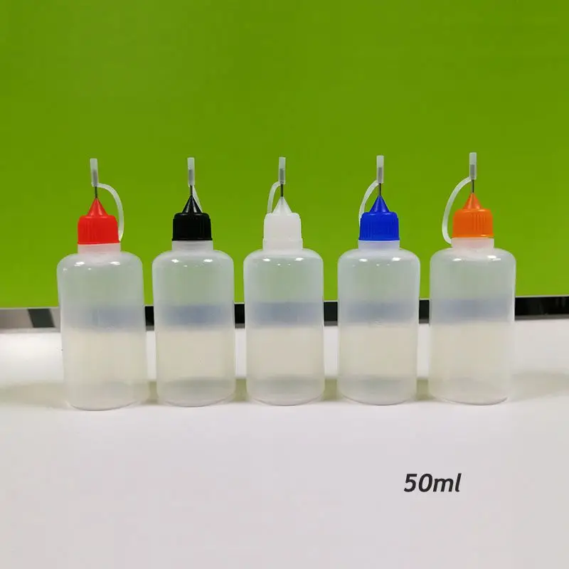 30 шт. 5 мл 10 15 20 50 PE иглы флакон-капельница eliquid Squeeze бутылка Сталь Наконечник