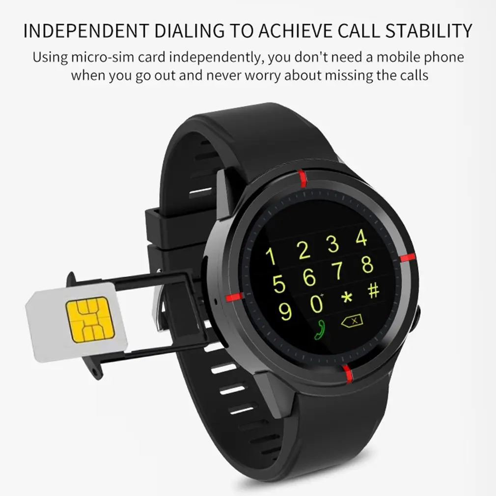 GW12 gps умные часы Цвет Экран сердечного ритма трекер Smartwatch sim-карты для Android IOS