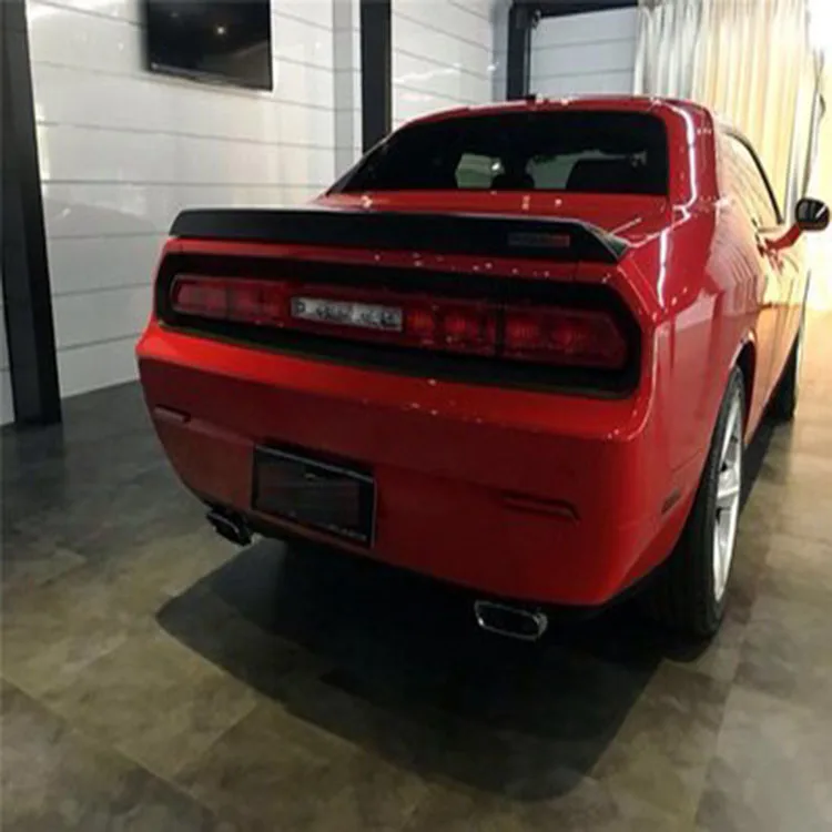 Для Dodge Challenger спойлер Высокое качество ABS Материал заднее крыло автомобиля праймер цвет задний для Dodge Challenger спойлер 2008