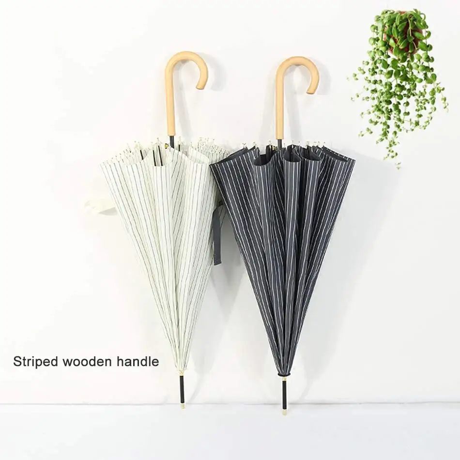 Япония и Южная Корея небольшой свежий зонтик с длинной ручкой женский дождь