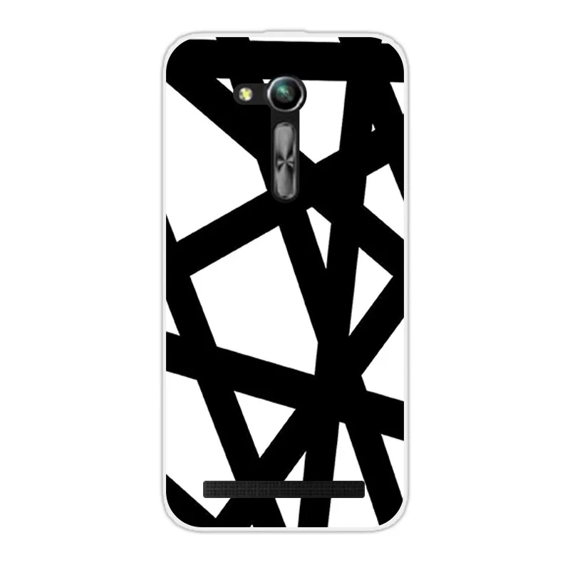 Для Asus Zenfone GO ZB452KG задняя крышка 4 5 дюйма Прозрачный Мягкий ТПУ причудливый чехол