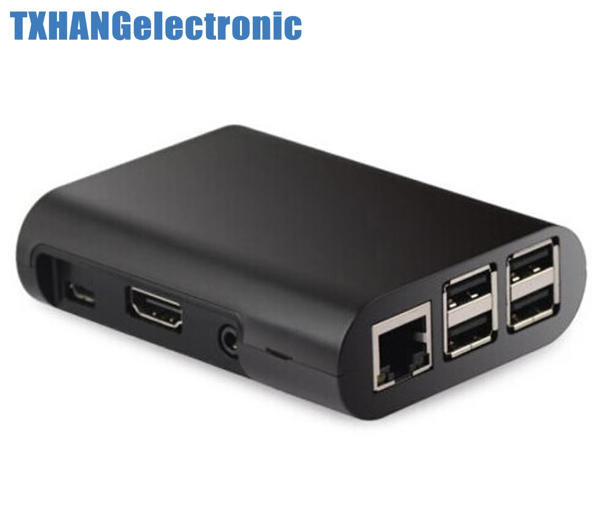 Черный ABS Защитный корпус коробка компьютер Raspberry Pi 2 Модель B/B + V1 | Электронные