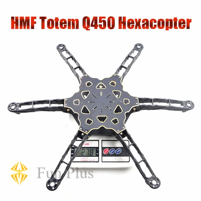Сверхлегкая рама hmf totem Q450 Alien из углеродного волокна для DIY FPV as F450|hexacopter frame|frame