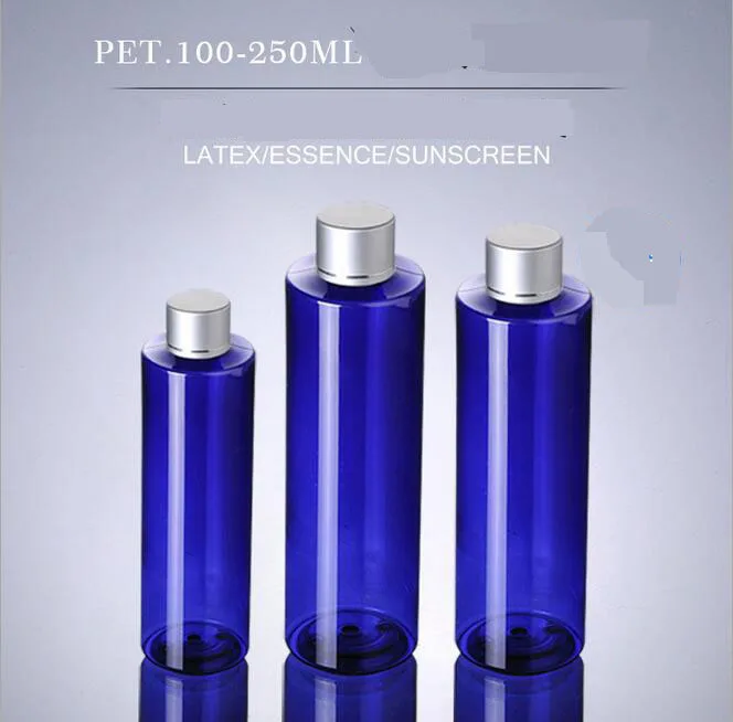 買取 1000 個 100 ミリリットル 200 ミリリットル 250 ミリリットル空のペットボトル Uv スクリューキャップ旅行ローション容器包装化粧品シャンプー香油