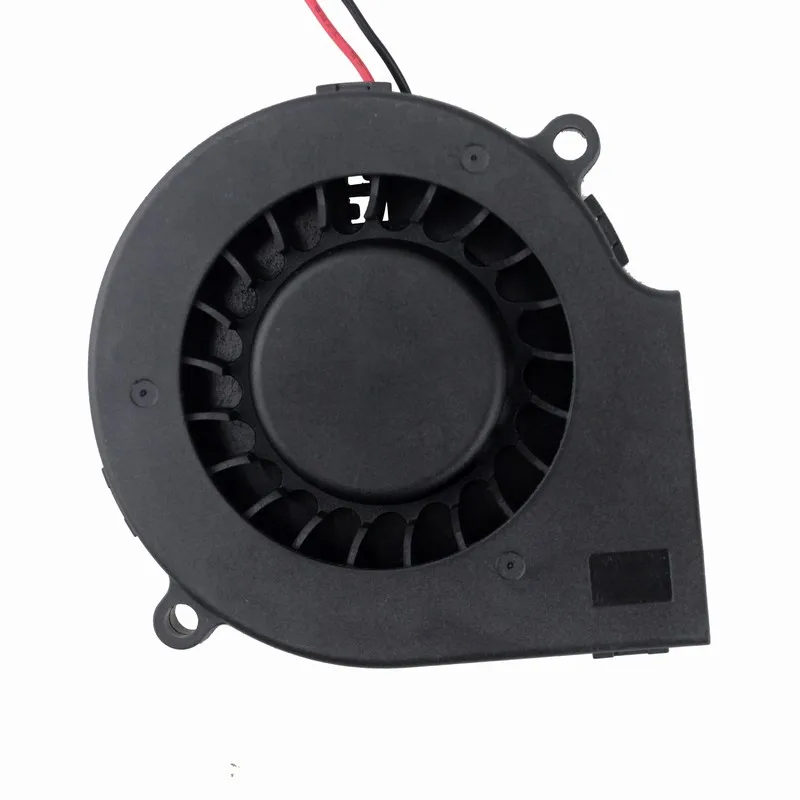 Новый оригинальный DC 5V 12V 24V 7 5 см 7515 DIY высокий объем воздуха turbo вентилятор